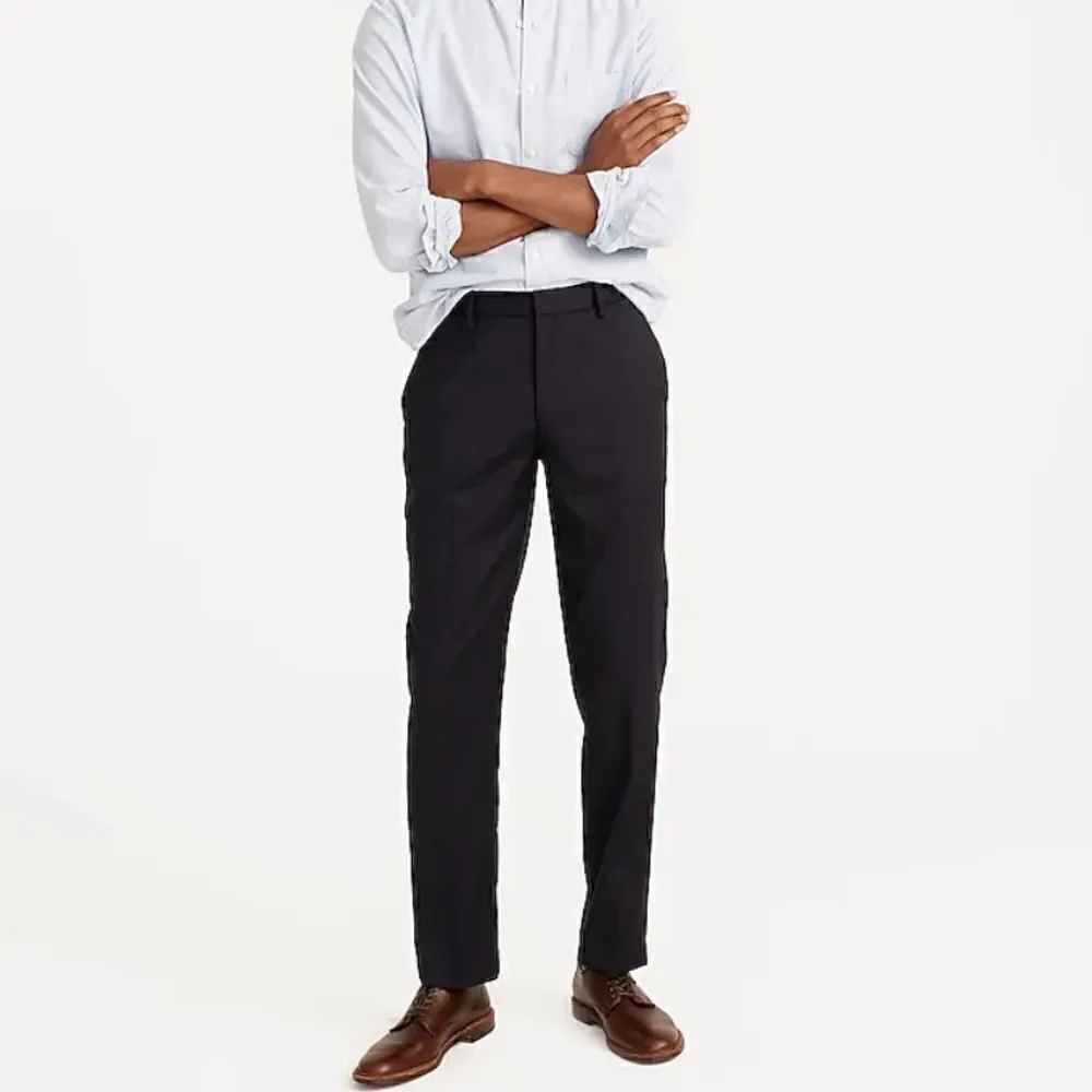 J. Crew Bowery Slim-fit pant in wool blend